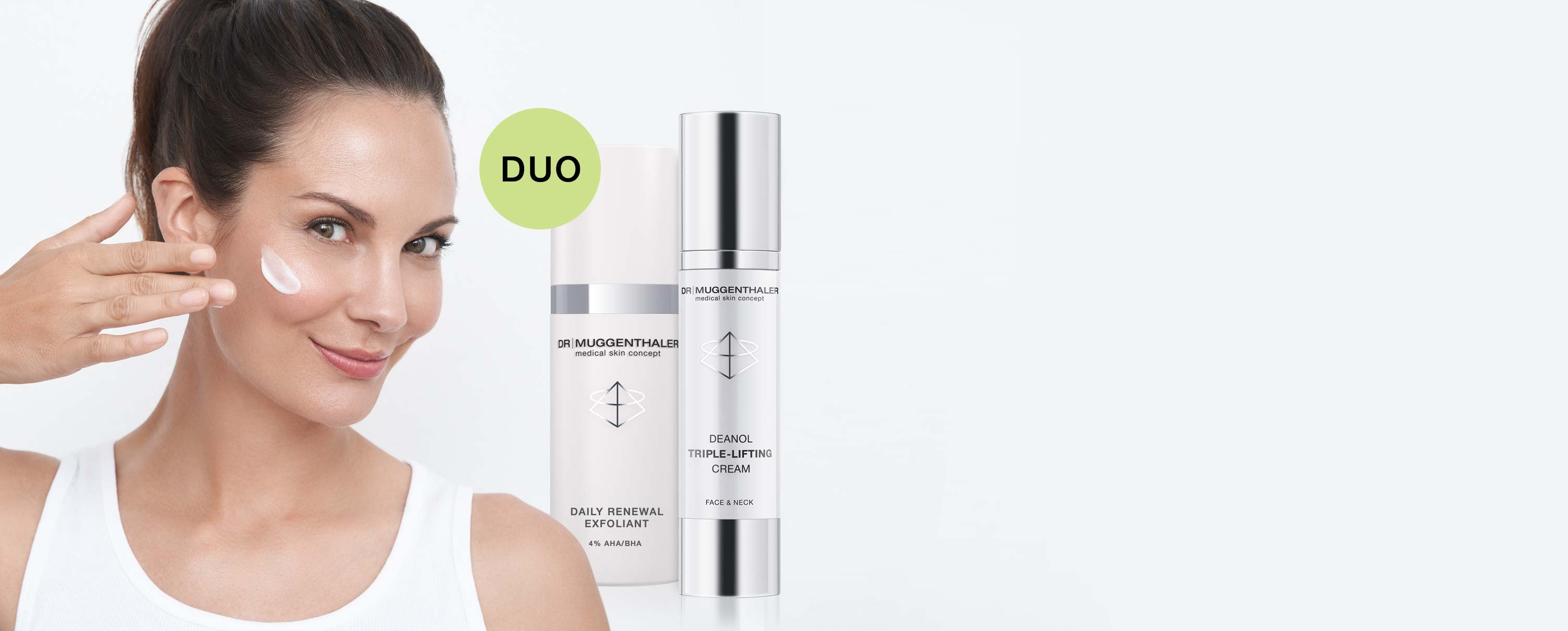 The duo for a radiant and firm skin